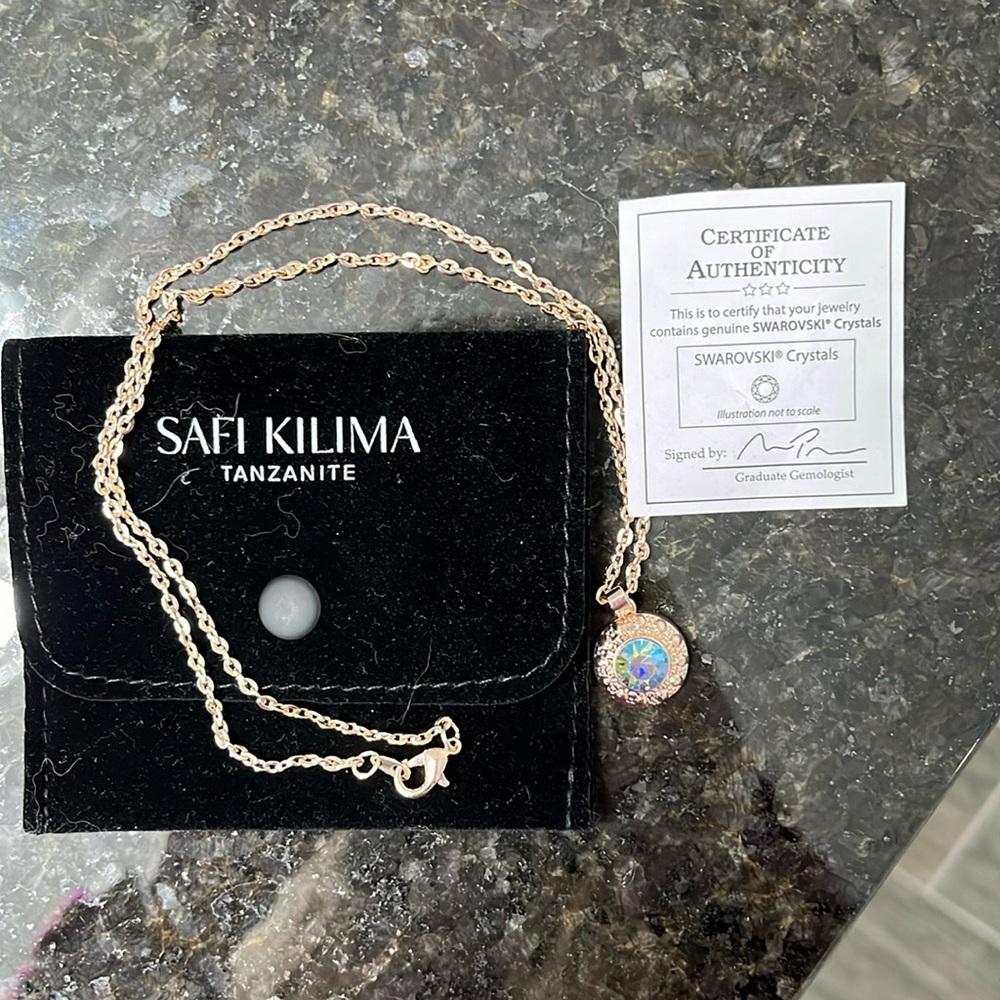 Swarovski crystal necklace